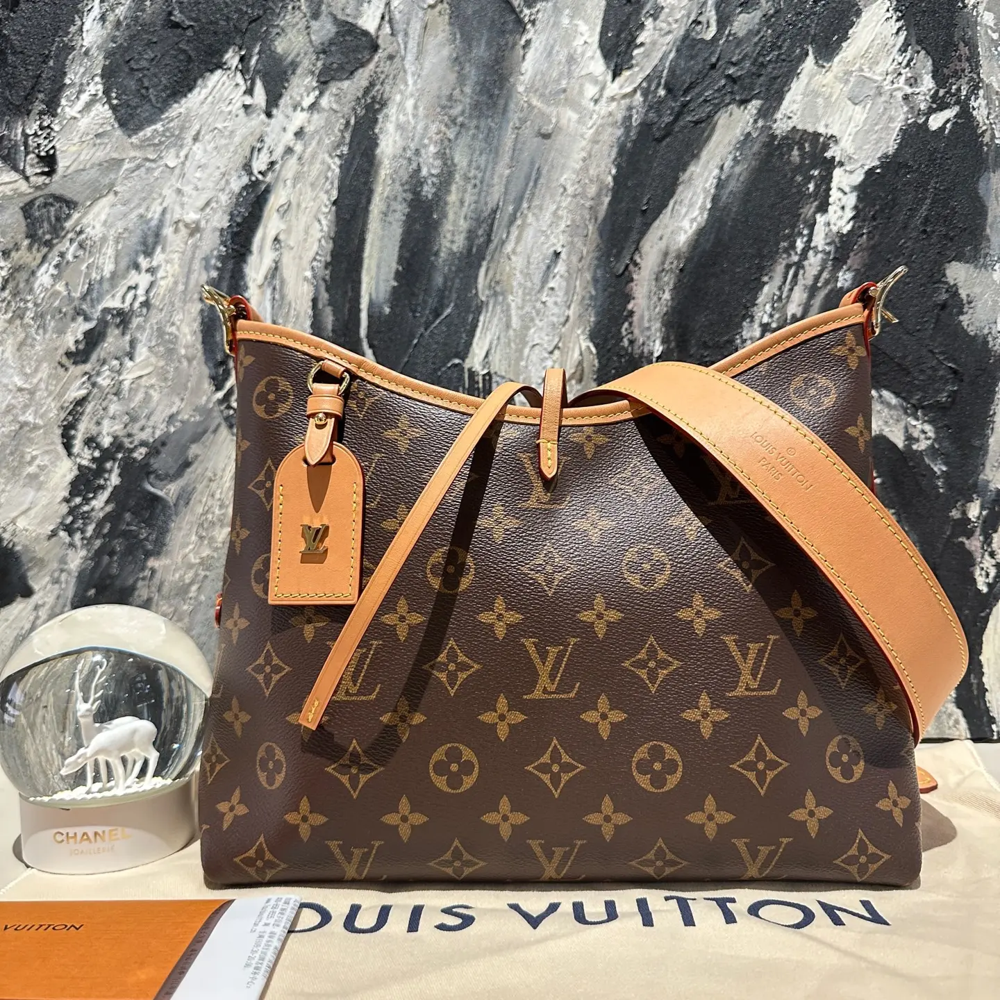 Pre-owned Louis Vuitton carryall pm tote bag 14489