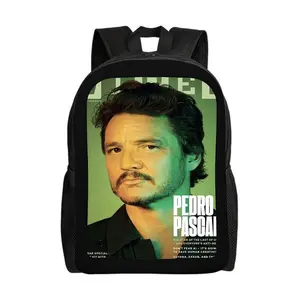 Pedro-Pascal-Backpacks for Girls, Cute School Backpack, Aesthetic Bookbag for Teens, Lightweight Classic Backpack for Travel, Work, Picnic A-1