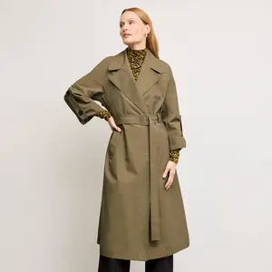 Curtis Statement Trench :: Bancha Green