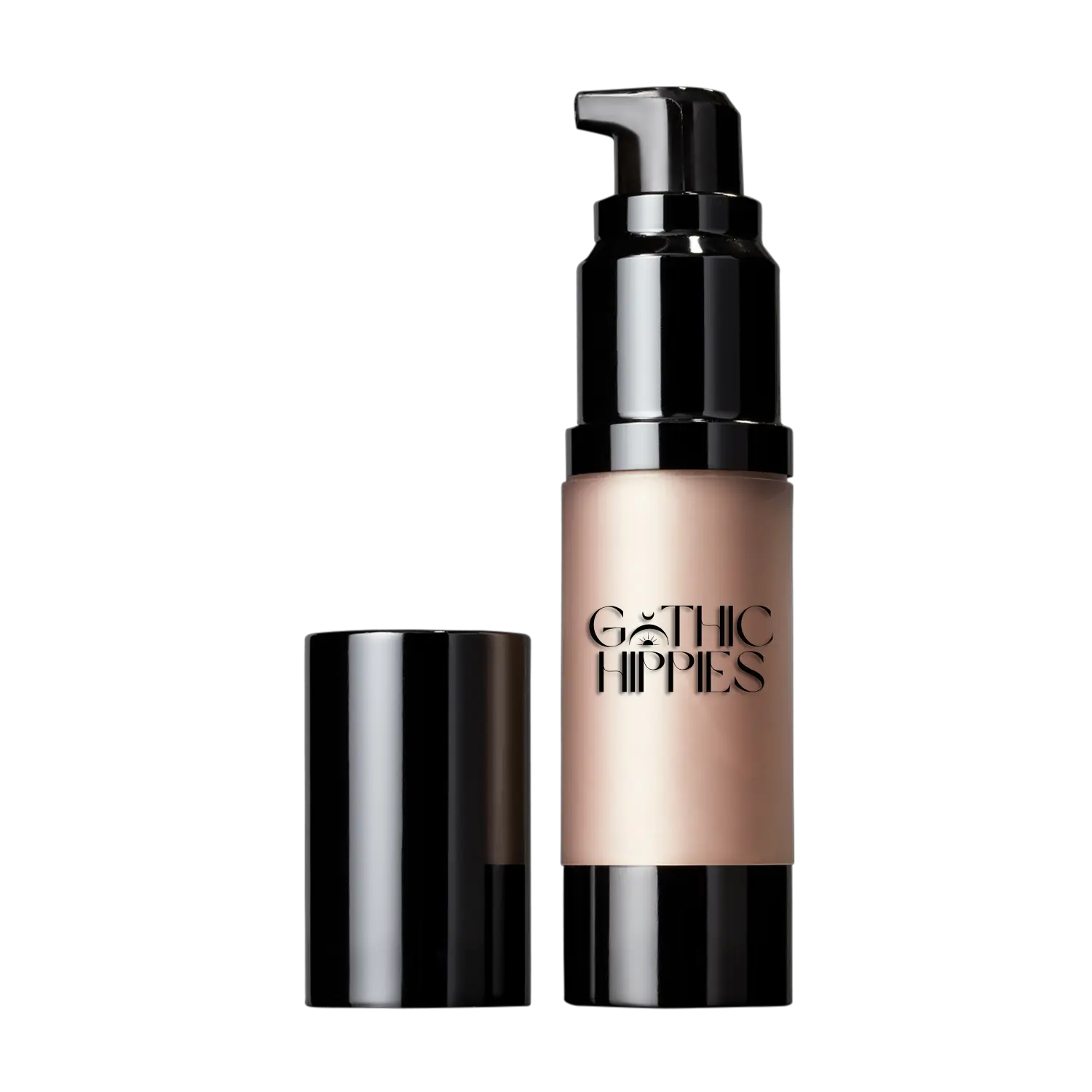 Gothic Hippies LUXURY GODDESS Illuminating Highlighter Cream Movie Star Glowing Seashell Pink & Bronze Makeup for Instant Glow 30Ml Golden Bronzer Foundation Cosmetic