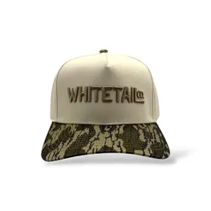 Whitetail Co. Washed Brim Trucker
