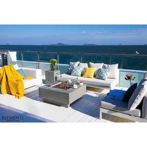 Manhattan 36” Concrete Fire Table