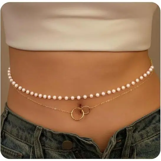 Pearl Chain+Circle Connecting Circle