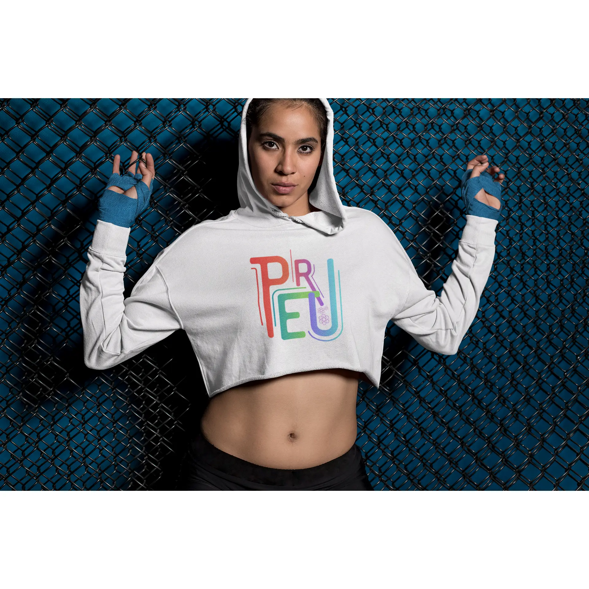 🇵🇪 Peru Inspired Cropped Hoodie | Retro Peruvian Pride Streetwear