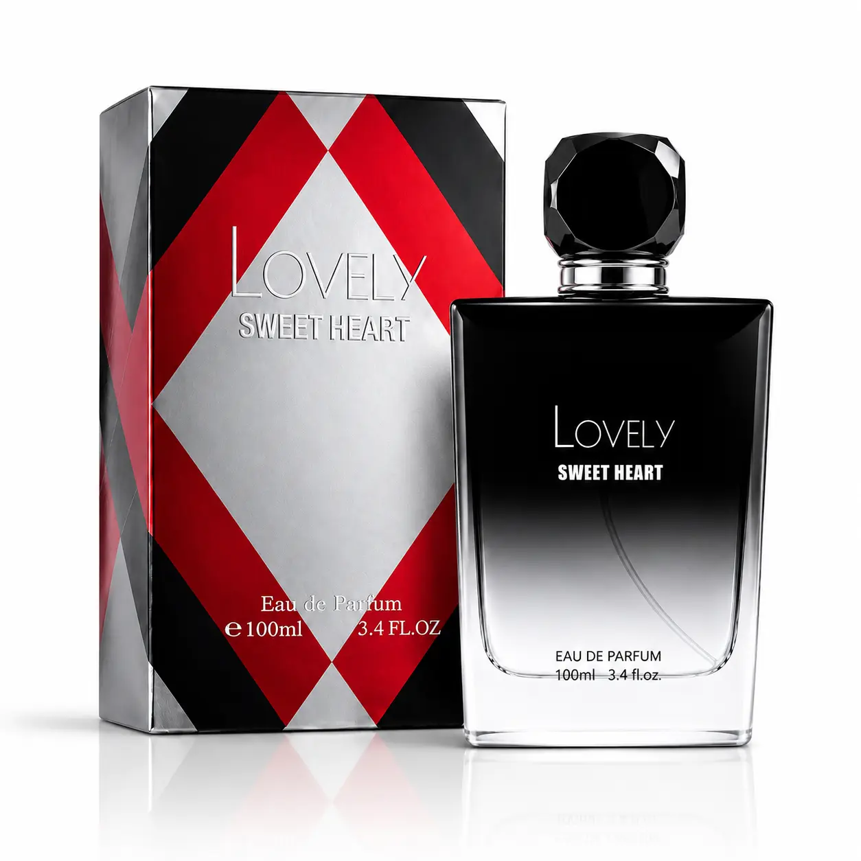 LOVELY SWEET HEART Unisex Perfume, 100ml EDP | Vanilla, Grapefruit & Amber Spicy Woody Scent |unisex perfume, perfume for men and women| Long-Lasting for Office & Date Night