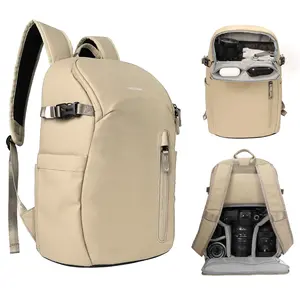 Tired of Generic Camera Bags? Professional Khaki Camera Backpack | Waterproof for DSLR/SLR/Mirrorless outdoor waist level tiktok mini