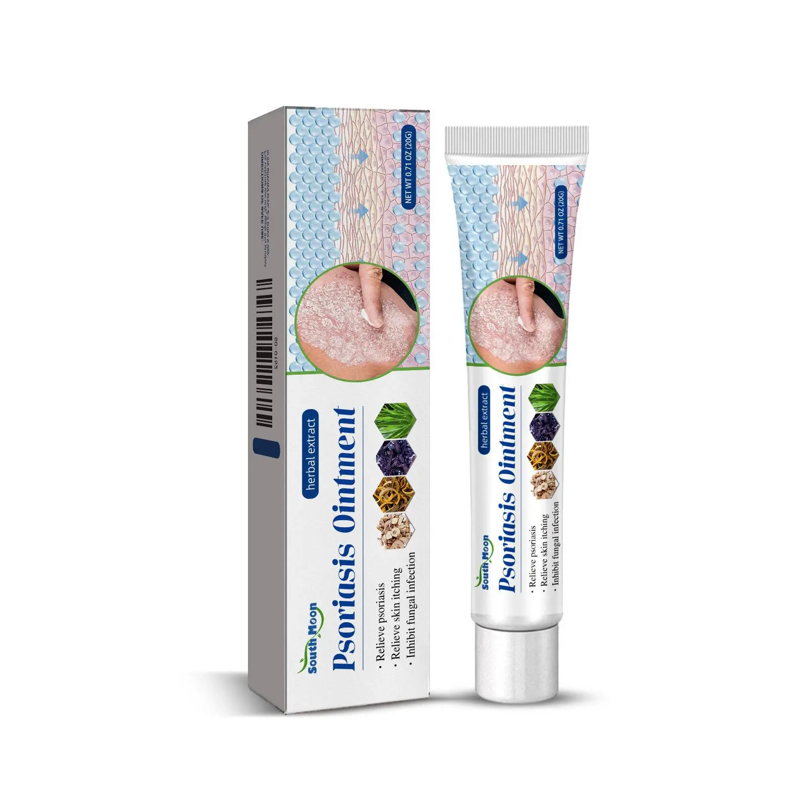 Skin care cream, pampering, relieving skin discomfort, moisturizing and moisturizing daily massage care cream Healthcare Treatment