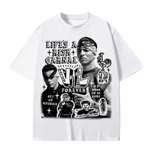 Vatos Locos World Crewneck Shirt, Chicanos Clothing, Mexican Movie T-Shirt, Fashion Cotton, Full Size, Full Colors Top Womenswear C37 79 Fit Check