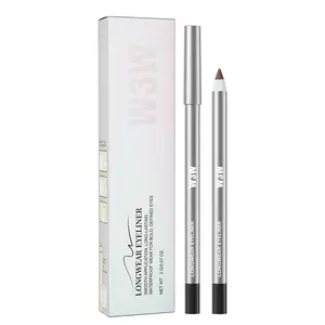 Smooth Creamy 24HR Waterproof Eyeliner Pencil, Smudge Resistant Long Lasting Easy Apply Eye Liner for Everyday & Party Makeup