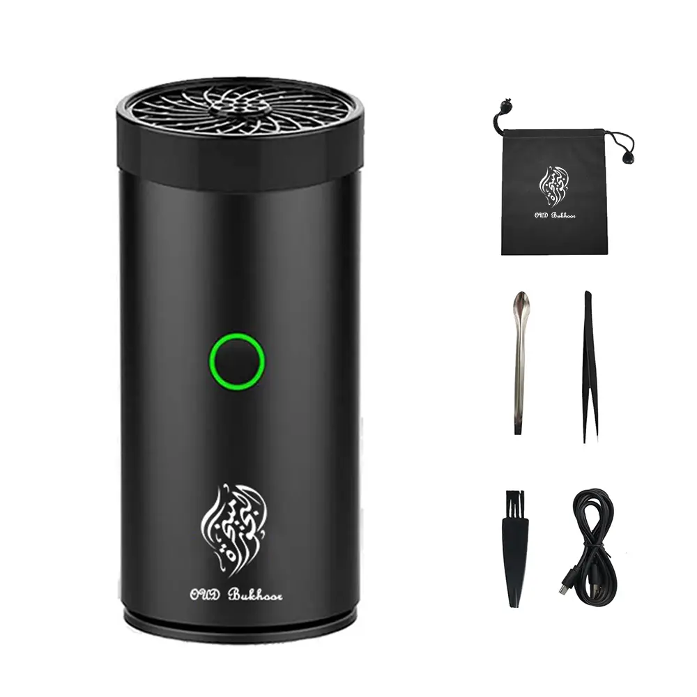 BK-08 Portable Electric Incense Burner USB Rechargeable bakhoor Burner for Home Use