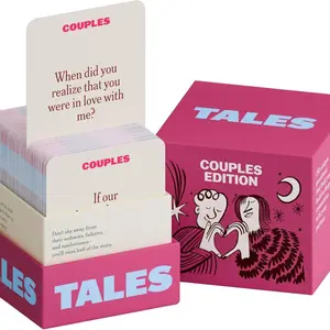 Couple Story Family Game Cards, Emotional Connection Enhancement, Happiness Experience Gift, Sweet Experience Essential