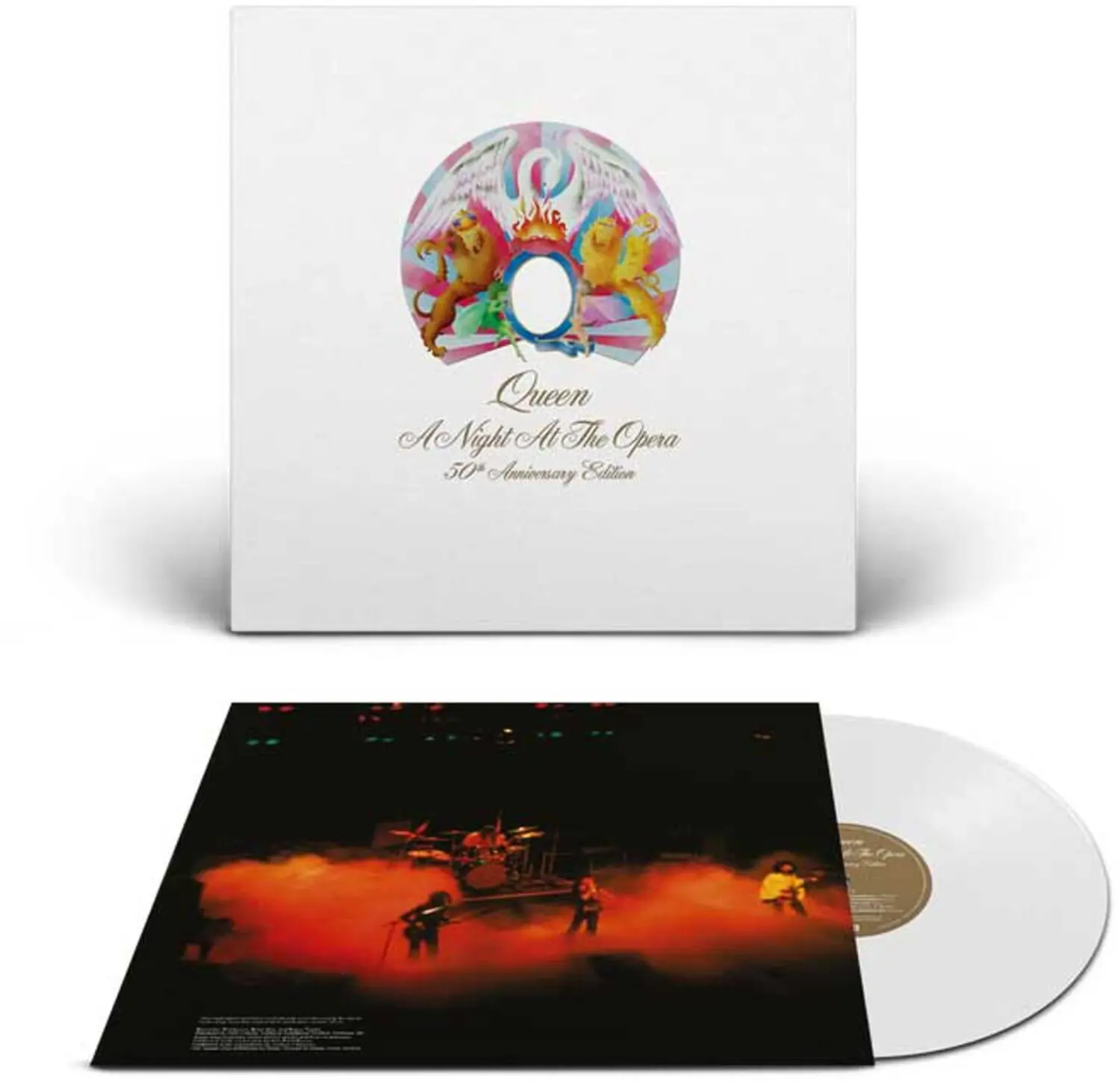 Queen - A Night At The Opera  [VINYL RECORD - LP] Clear Vinyl, 180 Gram