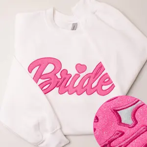 Doll Bride Pink - Glitter - Sweatshirt - Crewneck