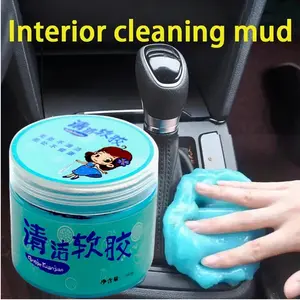 Car Cleaning Gel Slime Magic Mud Auto Interior Computer Keyboard Dirt Clean Dust Remover Gel Car Wash Interior Cleaning Tools