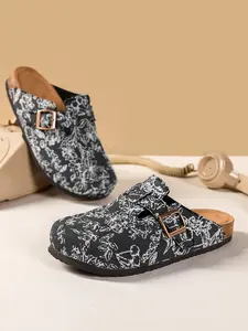 Women Men Birk Sandals Slip-On Mules, Comfortable Trendy Design, Random Floral Pattern, Perfect Casual Wear, Ideal Gift Choice