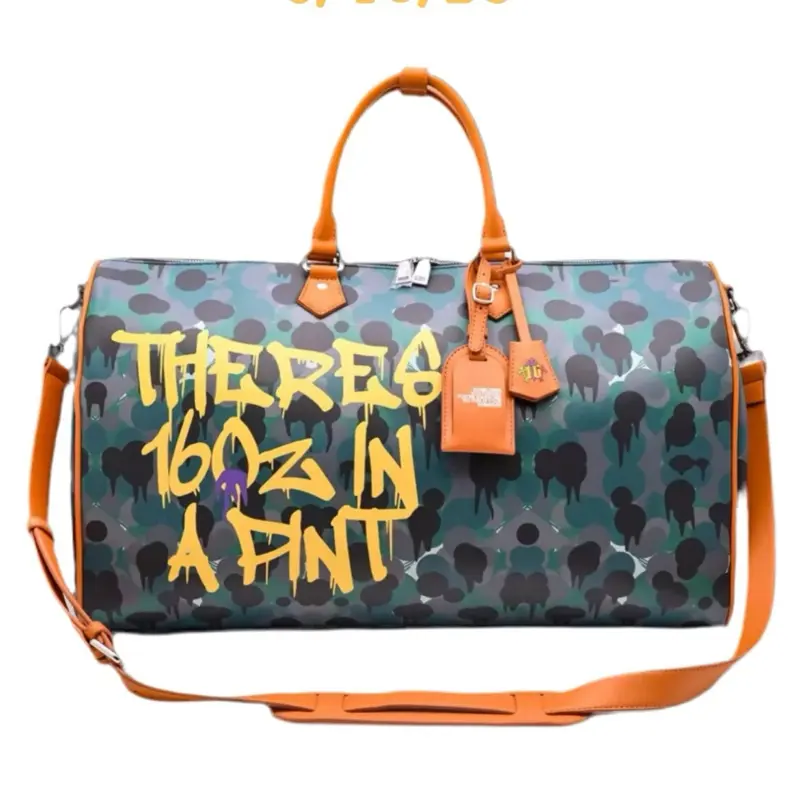 Triple Cross Camo Duffel Bag