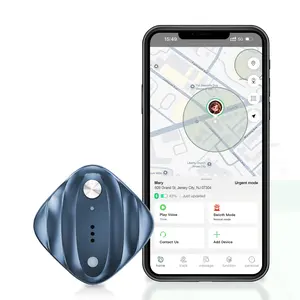 4G LTE GPS Tracker with SOS Alert & Virtual Fence Real-Time Global Tracking for Pets Kids Cars & Luggage Works with Apple Find My & Our App Universal Use Service Plan Required