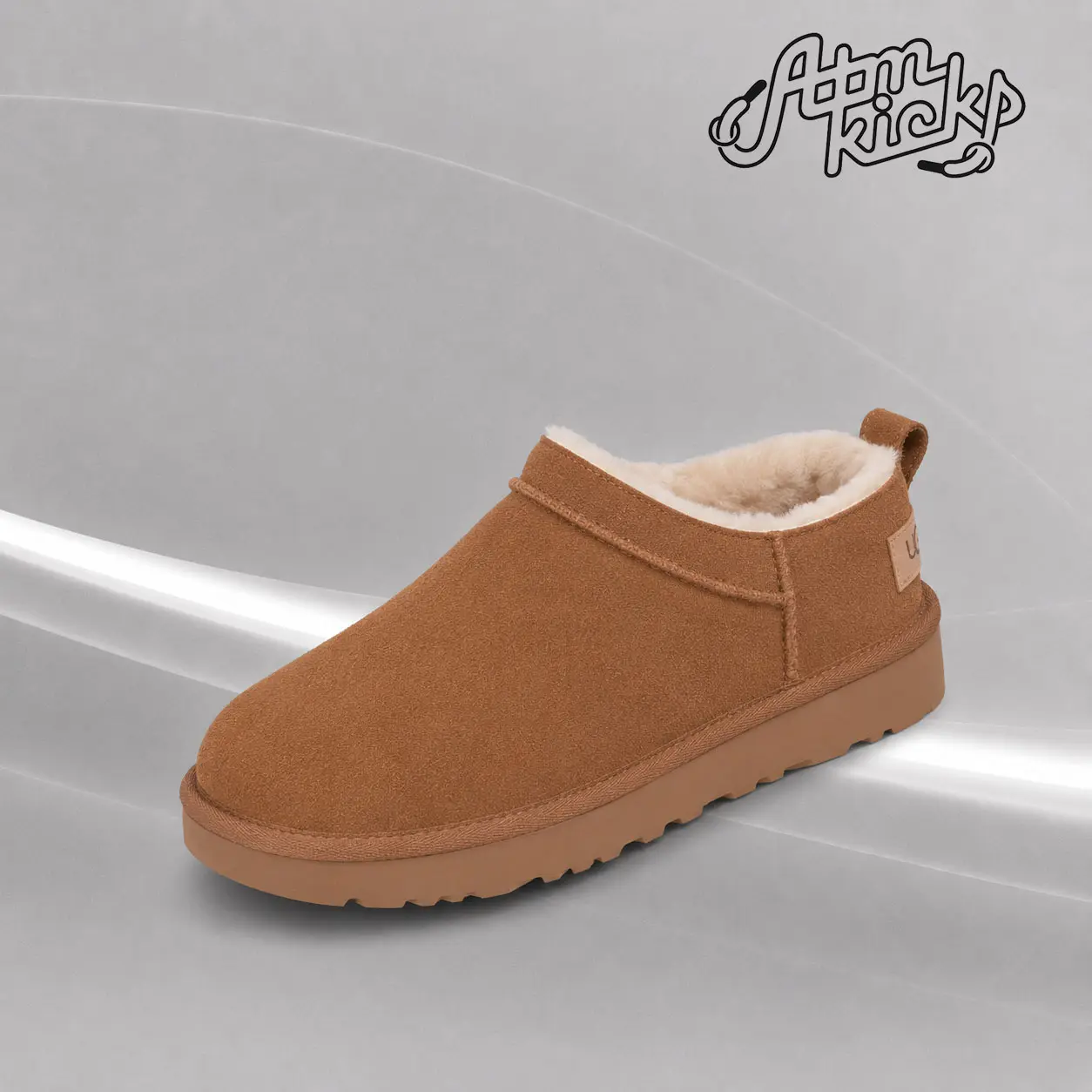 UGG Classic Micro Chestnut (Women's) 1173891-CHE Authentic Shoes Footwear Sneaker Trainer Comfortable Walking Fashion Trending Gift
