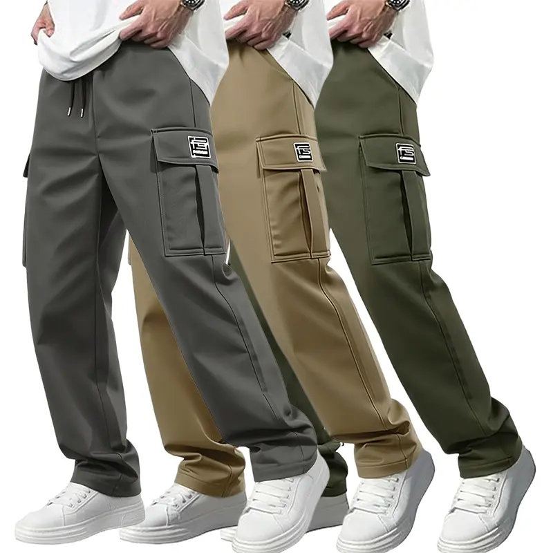 Dark gray + khaki + army green