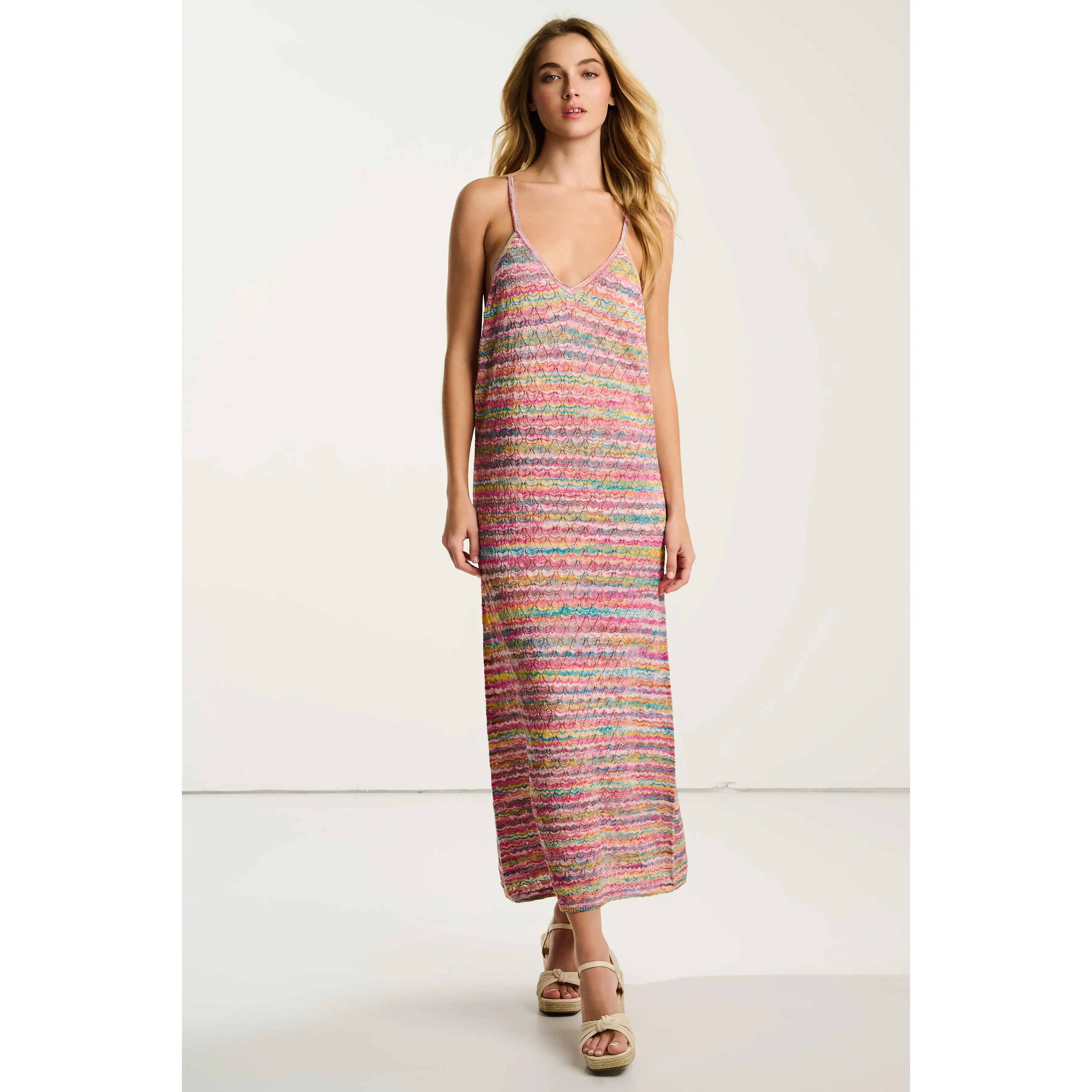 SUN-SATIONAL SLIP DRESS