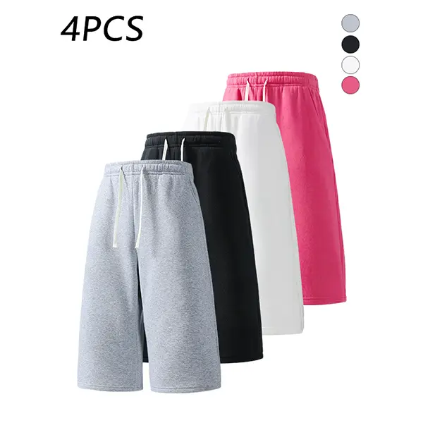 Light gray + black + white + rose red