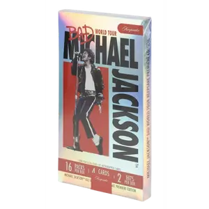 2025 Michael Jackson Bad World Tour Keepsake Premiere Edition Hobby Box