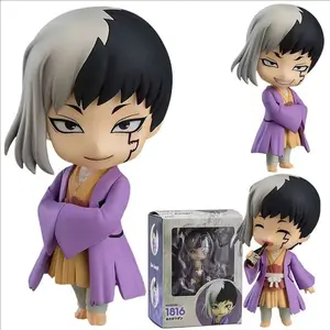 #1816 Dr. STONE Gen Asagiri Anime Figure #1262 Senku Ishigami Action Figure Ryusui Nanami Figure Collectible Model Doll Toy Gift