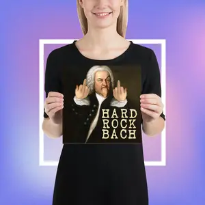 Hard Rock Bach Poster