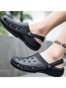 Arch Support Garden Clogs for Men Women - EVA Slip-On Work Shoes Lightweight Non-Slip, Quick-Dry Outdoor Comfort Slippers