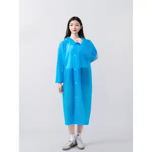 2-piece set of unisex waterproof hooded raincoats, high visibility reflective, outdoor camping and hiking gear, essential for rainy day commuting and holiday trips