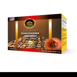 Eternal Spirit Beauty Ganoderma Instant Coffee 4in1 Asian Beverage Sugar Flavor