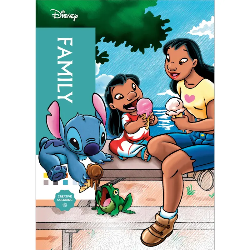 Disney Mystery Coloring: Family: A Color by Number Book -- Disney - Paperback