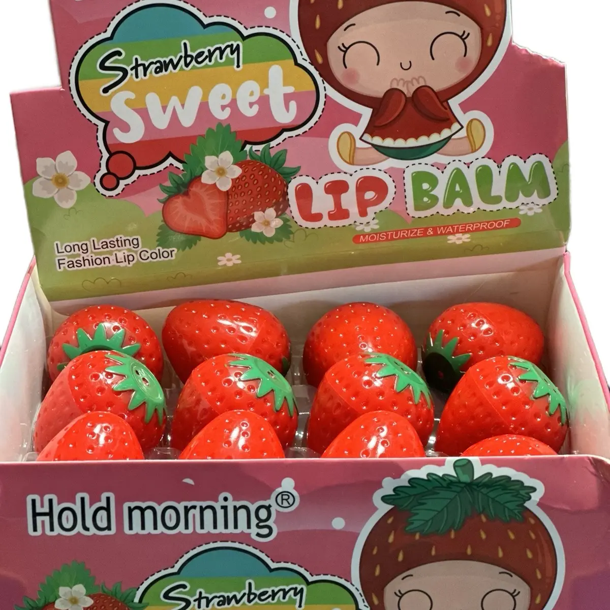 Strawberry lip balm Tinted Strawberry lip balm Tinted
