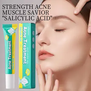 Salicylic Acid Acne Gel, Mild Formula, Fade Acne Marks, Refine Skin Texture, Oil Control, Gentle Pore Cleansing, Acne-Prone Skin Care, Treatment