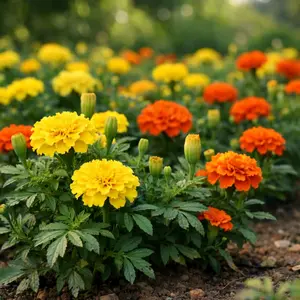 Marigold Seeds – Bright Orange Flower Seeds for Garden, Easy Grow Outdoor Plants