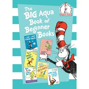 USED-The Big Aqua Book of Beginner Books by Dr Seuss (Hardcover)