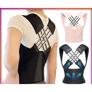 One of a Kind Unisex Waist Trainer & Posture Corrector Belt, Back Support Shoulder Brace for Men, Women & Teens, Comfortable Posture Correction for Daily Health Care deal adult female double compression body shaper hiit workout