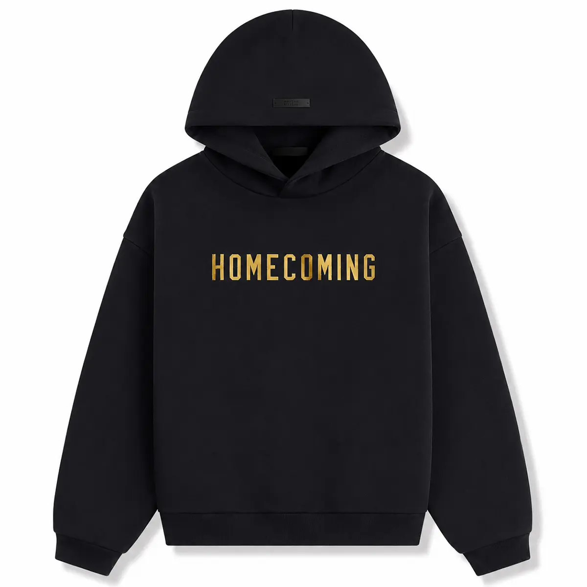 Essentials Heavy Fleece Hoodie Vintage Black Homecoming Men or Women