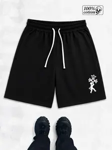 Men Short Sweat Shorts with Elastic Waist Drawstring Above Knee Relaxed Fit Lounge Athletic Gym Training Casual Summer Streetwear Shorts for Running Workout Travel Campus Daily Wear Soft Feel Mid Thigh Easy Movement Pull On Bottoms outdoorfun