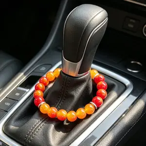 Universal Car Gear Shift Beads Hanging Interior Ornament, Stylish Dashboard Decor, Easy Installation, Perfect for Any Vehicle