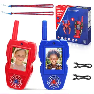 COOL SPIDER Video Walkie Talkies for Kids – HD Video Calling, Rechargeable Battery, 2-3 Hours Playtime, Interactive Voice Chat Toy with More Fun Features