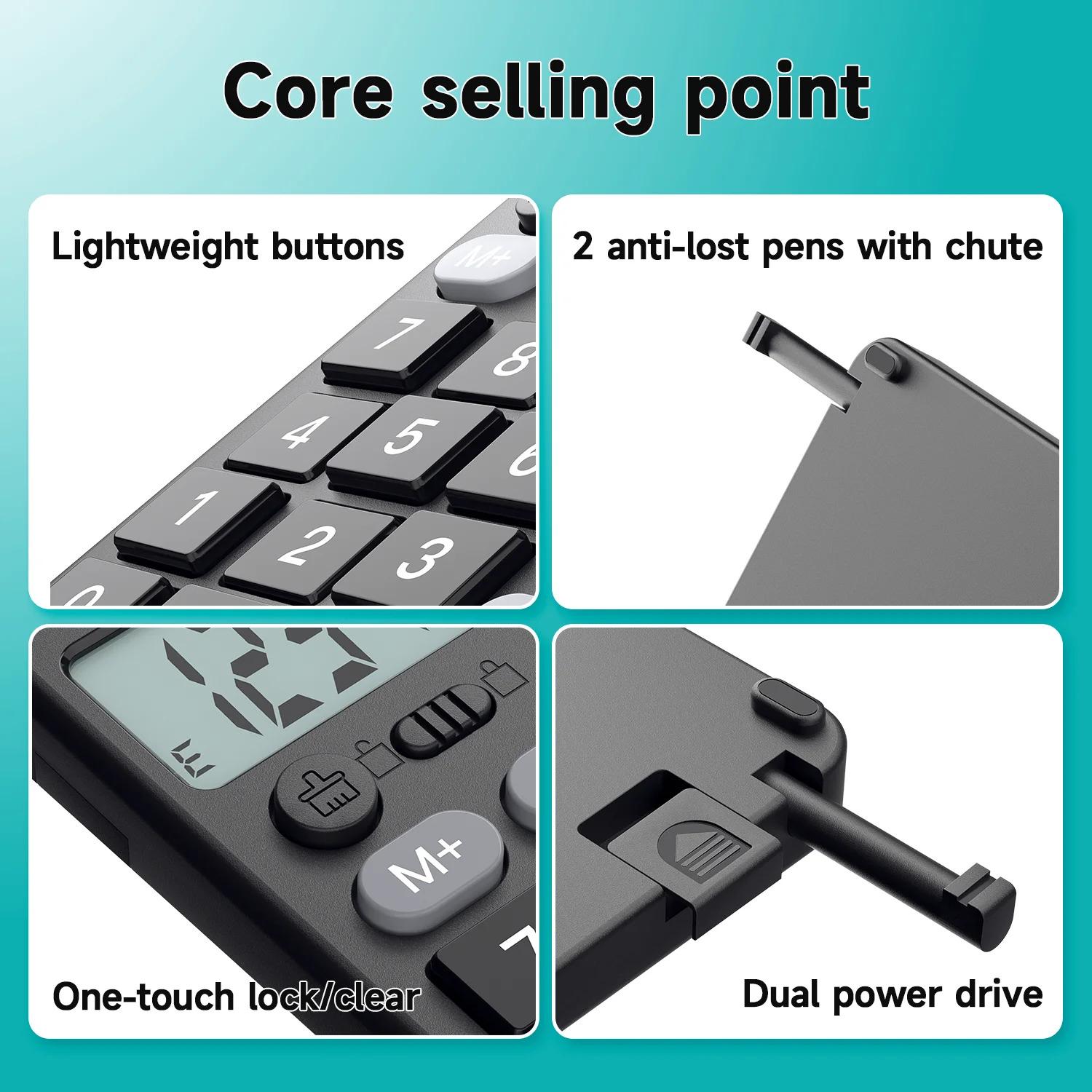 HS Cute School Stationary Calculator Chinese Custom With Logo and Colors Calculatrice Scientific Calculators Solar Powered