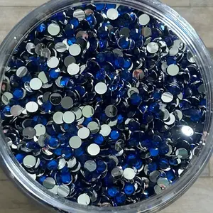 Royal Blue Resin Rhinestones - Bulk Rhinestones - Choose Your Size & Quantity - Ideal for Nails, Phone Cases, Bling Tumblers and Shoes