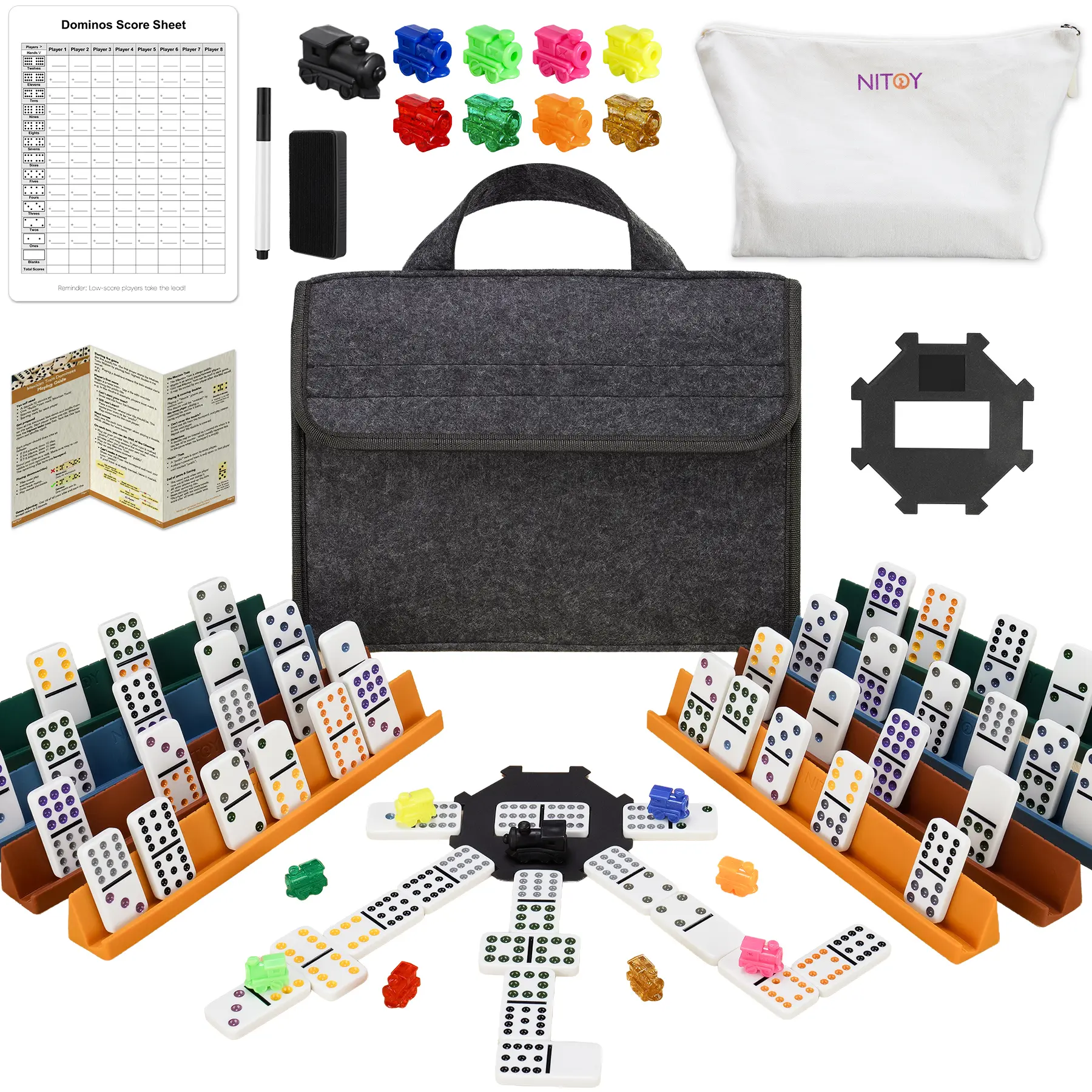 ドミノ（当時の箱入） VAN RELAXING now! GAME DOMINO Amazon.com: Travel – Dominoes Number Train Mexican 12 Double CHH 置物