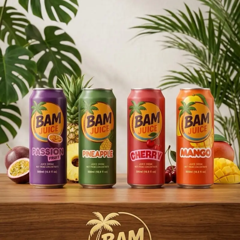 BAM Juice- 4 cans-500ml cans BAM Juice- 4 cans-500ml cans