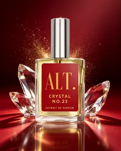 ALT. FRAGRANCES Crystal No.23 Extrait de Parfum 60ml Unisex Perfume, Inspired by Baccarat Rouge 540, Long Lasting Warm Oriental Fragrance with Jasmine, Amberwood & Cedar Notes for Men & Women