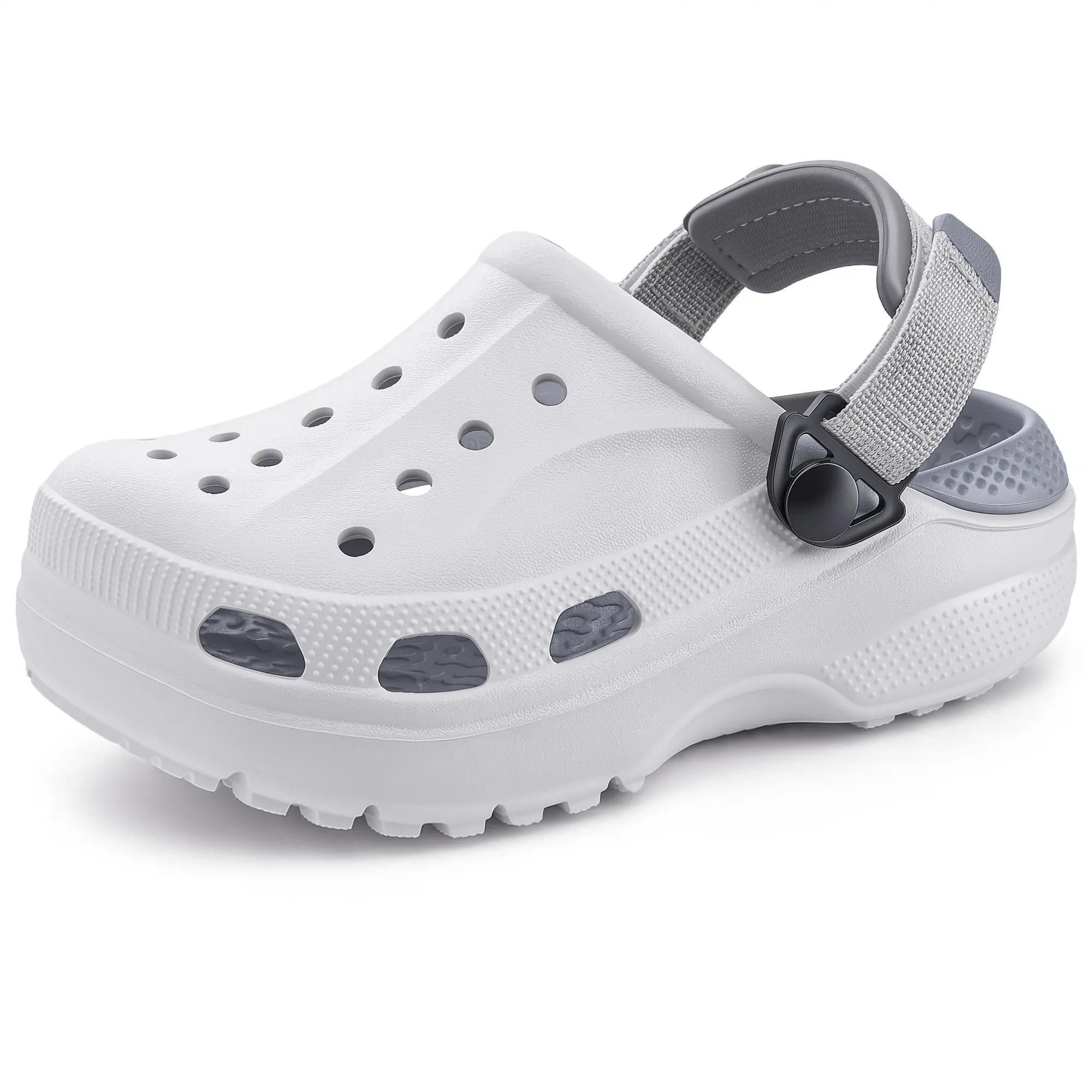 Kids' Unisex Slip-On Clogs, Water-Resistant Beach Sandals for Indoor & Outdoor Use (Garden, Beach)