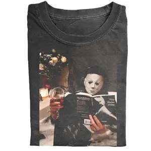 Michael Myers Horror Film Character Graphic Tshirt, Ghostface Vintage 90s T-shirt, Scream Horror Movies Shirt, Gift For Fan, Top Menswear Streetwear