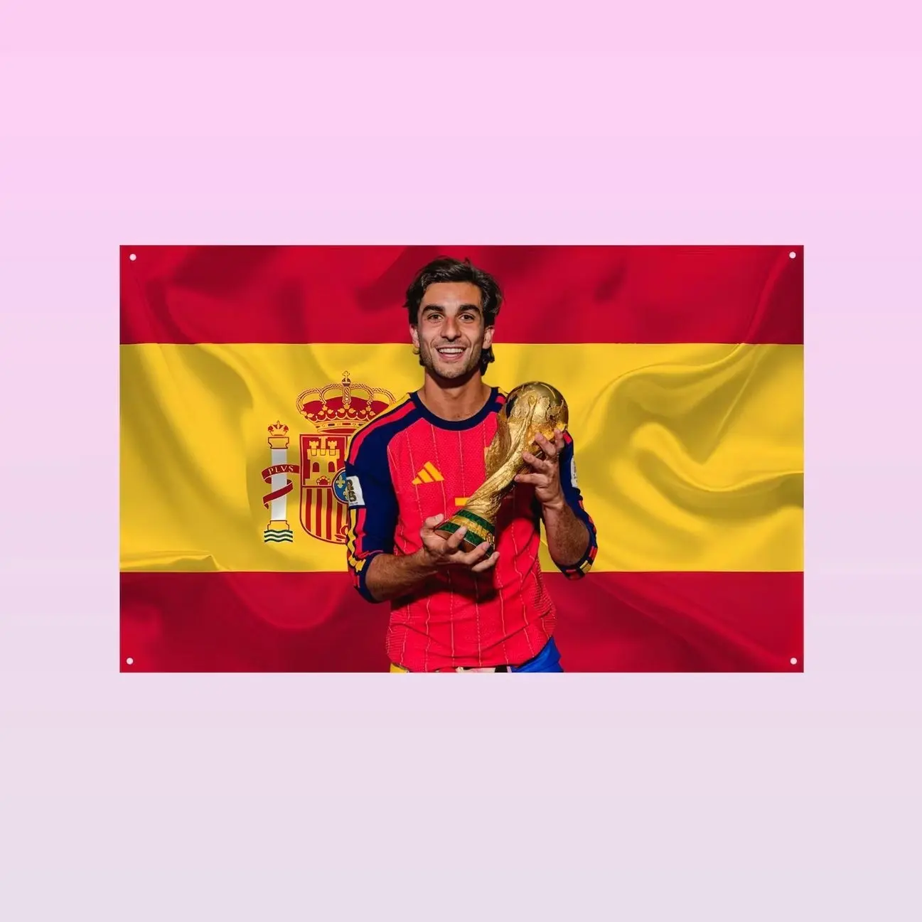4 Styles F--erran T--orres Spain Tapestry Flag | Spain Football Wall Tapestry