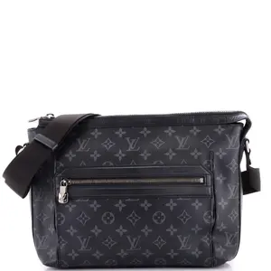 Pre-owned Louis Vuitton material Messenger Bags Odyssey Messenger Bag Monogram Eclipse Canvas PM by Rebag